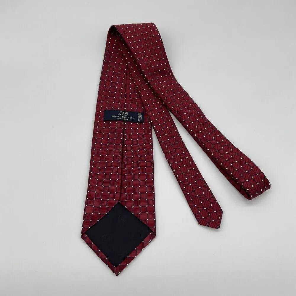Brooks Brothers 346 100% Silk Neck‎ Tie Various Colors Prints USA Made